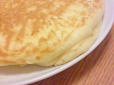 ヨーグルト入り　ホットケーキ